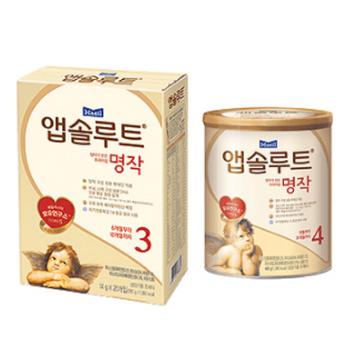 每日乳业 完美名作1,2,3,4阶段(800g) 3罐/婴儿奶粉