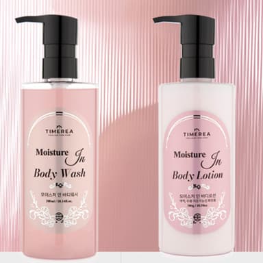 TIMEAIR保湿身体沐浴露（300ml）＋身体乳套装（300g）