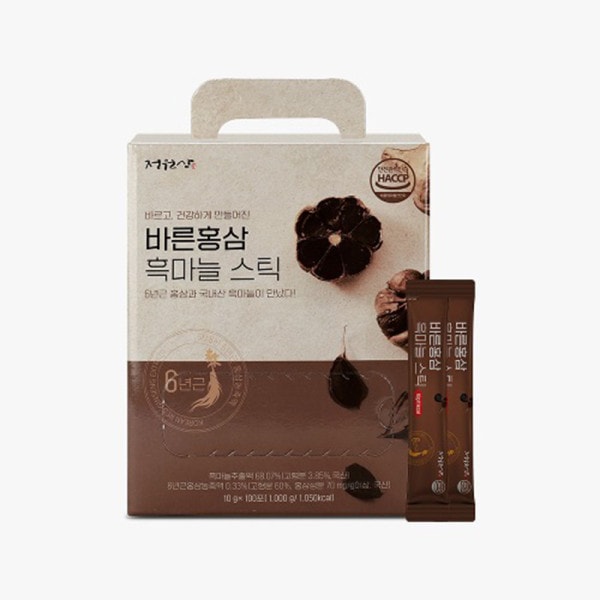【正元参】正品红参黑蒜浓缩条（10g×100条）
