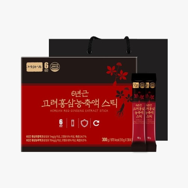 【正元参】6年根高丽红参浓缩液（10g×30条）