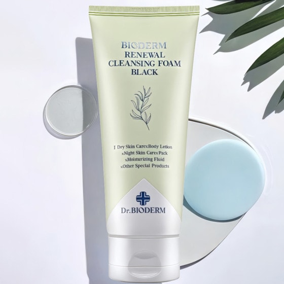 Dr.BIODERM焕新黑炭洁面泡沫（200ml）